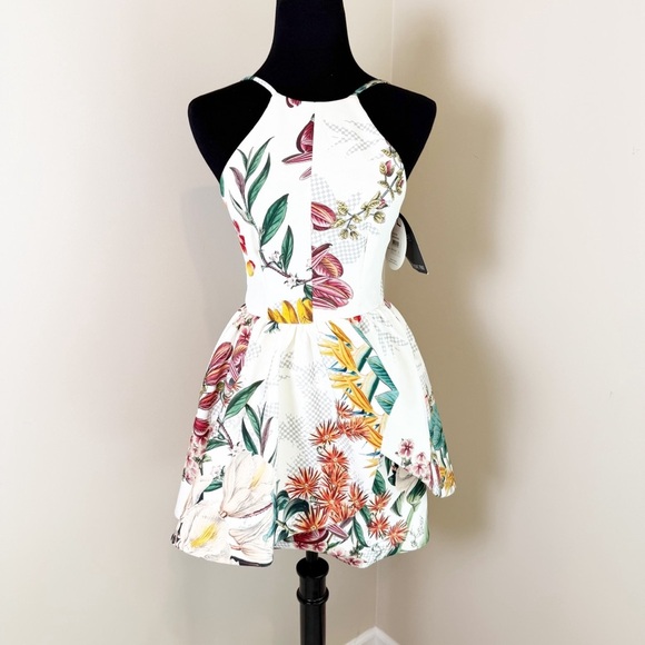 CAMEO Botanic Atelier Peplum Dress XS - Picture 5 of 12